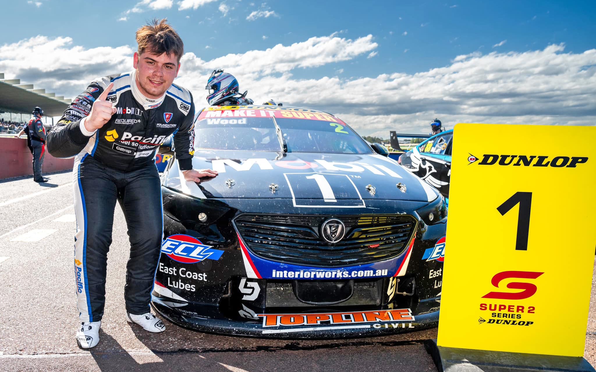 wood sandown super2 2023 win