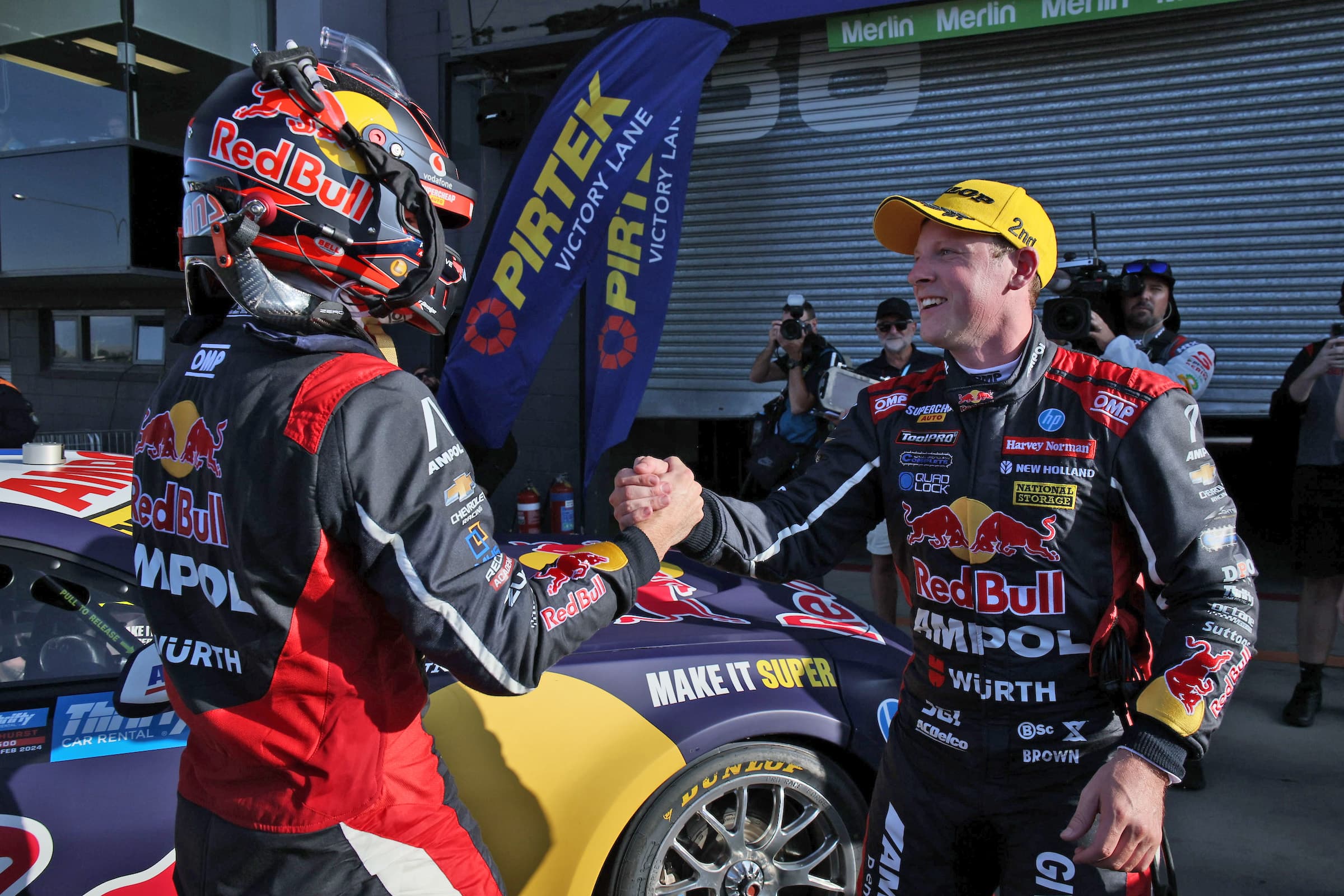 brown feeney bathurst 2024 race 1 podium