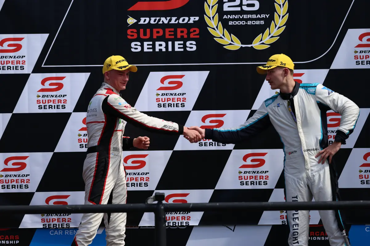 McLeod Gomersall Sydney Super2 podium 2025