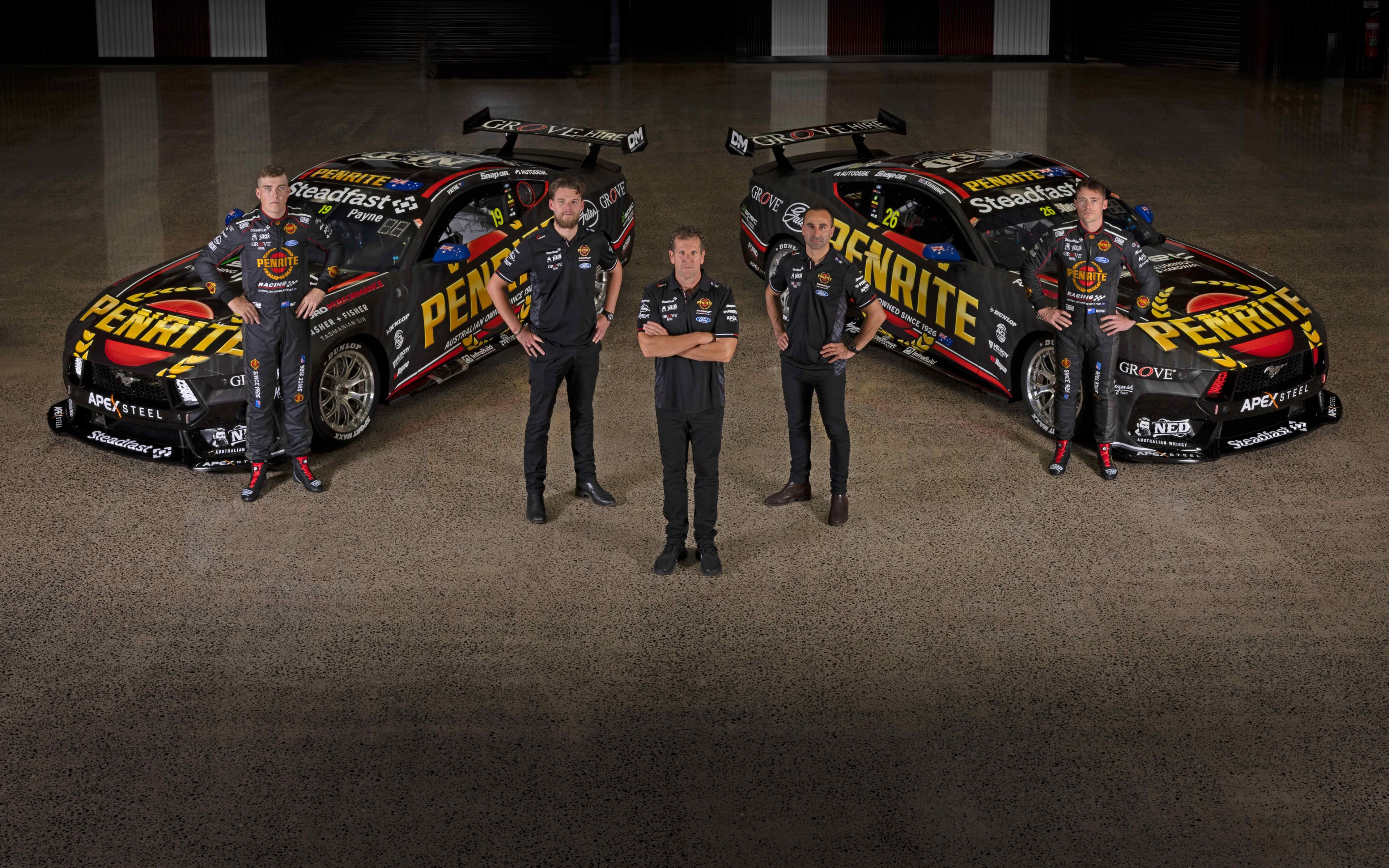 penrite 2024 livery team members payne stanaway