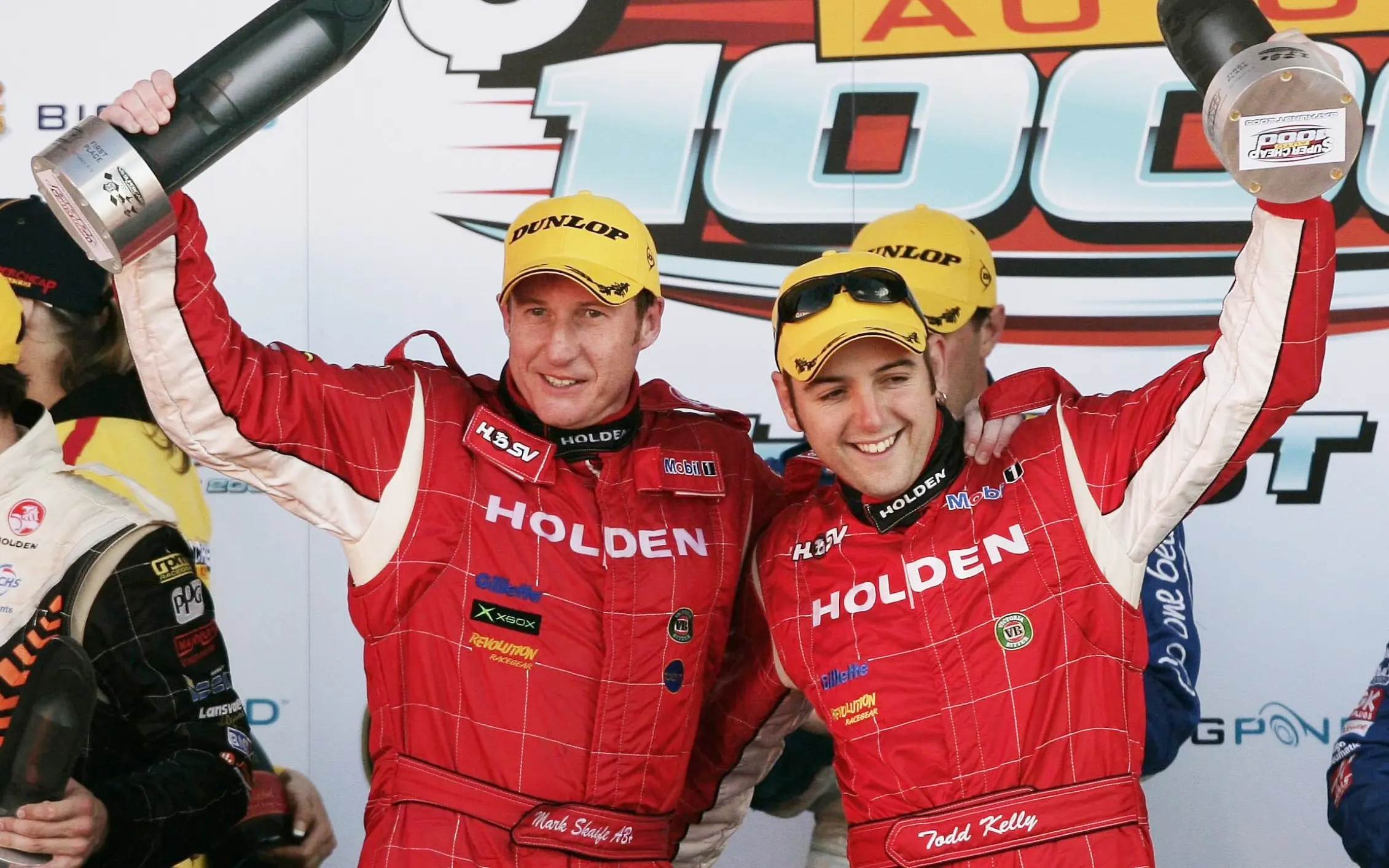 todd kelly mark skaife 2005 bathurst podium
