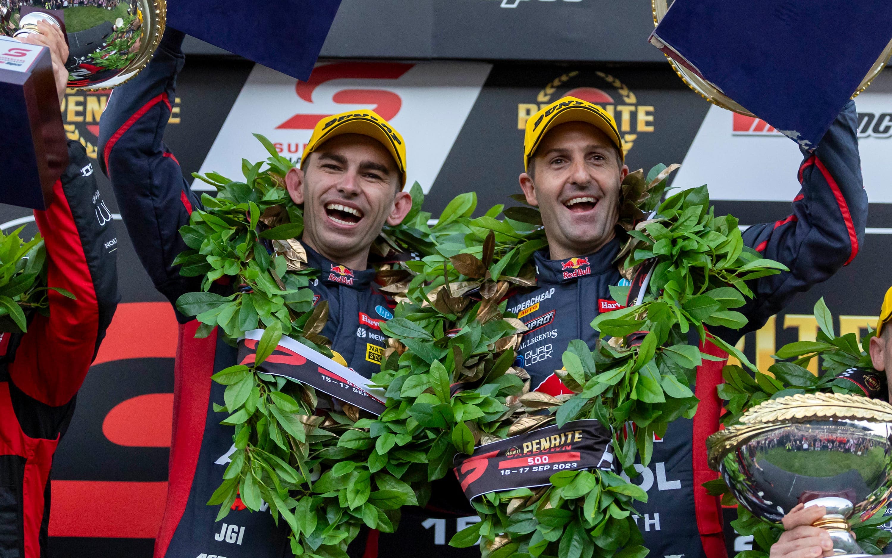 whincup feeney sandown podium 2023