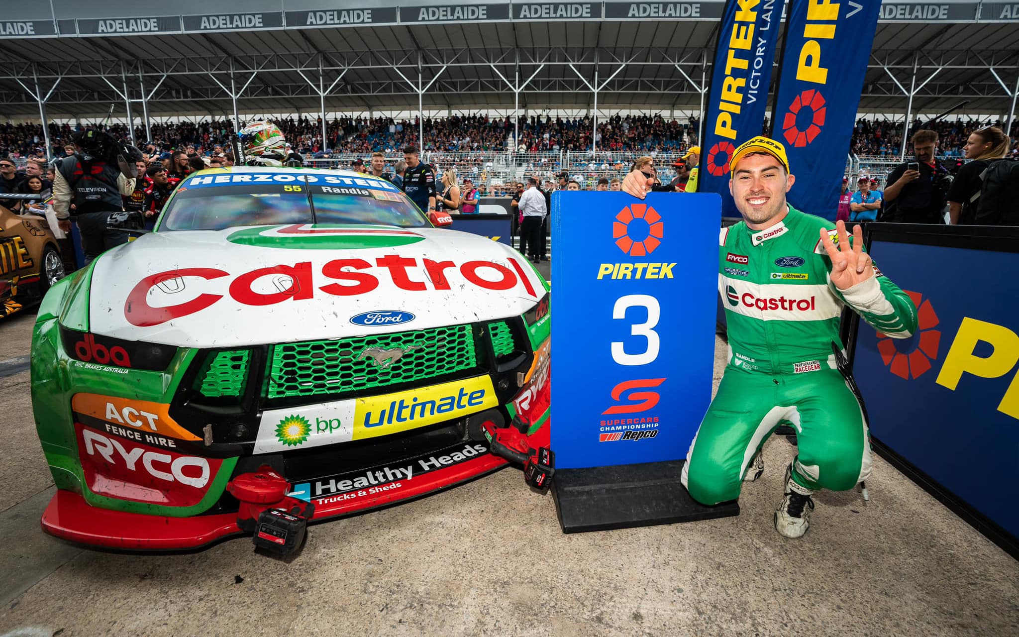 randle adelaide podium 2023